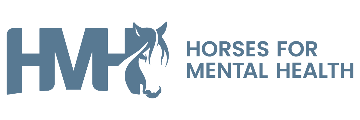 Horse for mental health logo