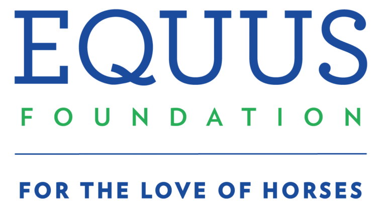 EQUUS Foundation logo supporting horse welfare in equine assisted services